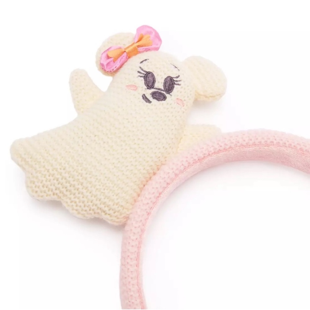 Disney Mickey and Minnie Mouse Ghosts
Ears Headband, Pink/Cream, NWT - Picture 5 of 9